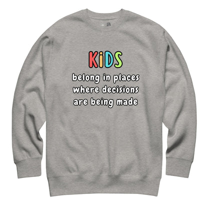 Kids Belong Crewneck Sweatshirt