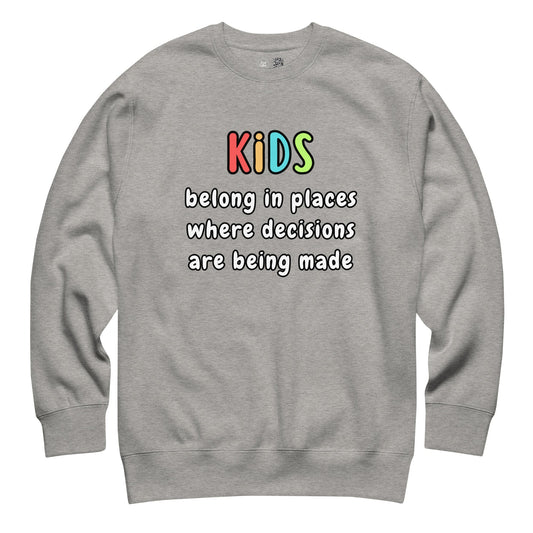 Kids Belong Crewneck Sweatshirt