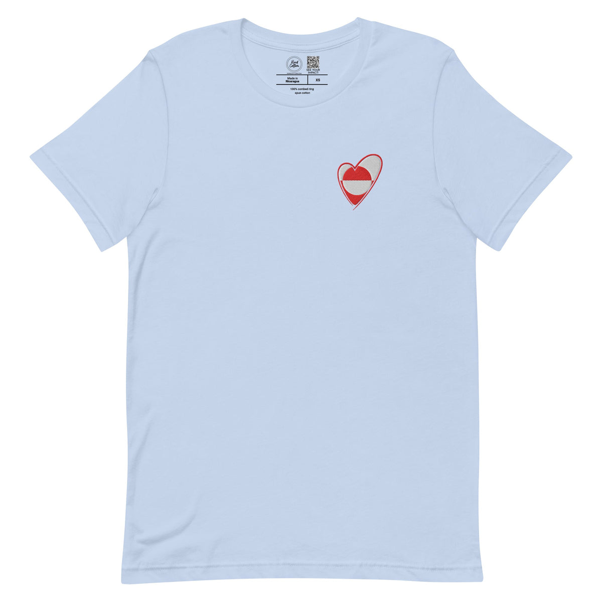 Greenland in Our Hearts Embroidered Classic Tee