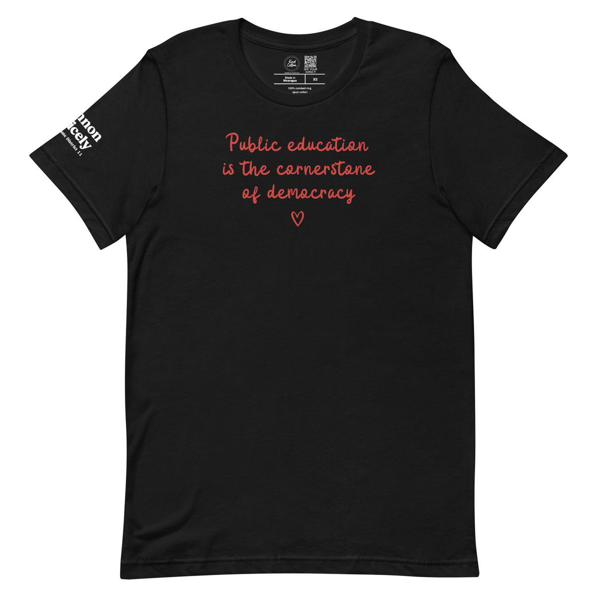 Shannon Dicely Cornerstone of Democracy Classic Tee