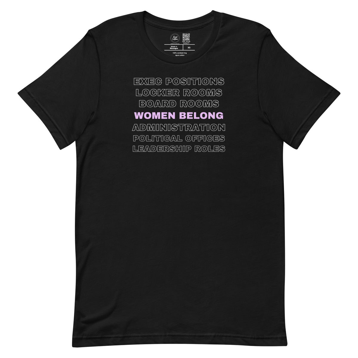 Women Belong Classic Tee
