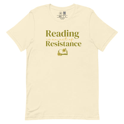 Reading Is an Act of Resistance Classic Tee