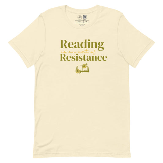 Reading Is an Act of Resistance Classic Tee