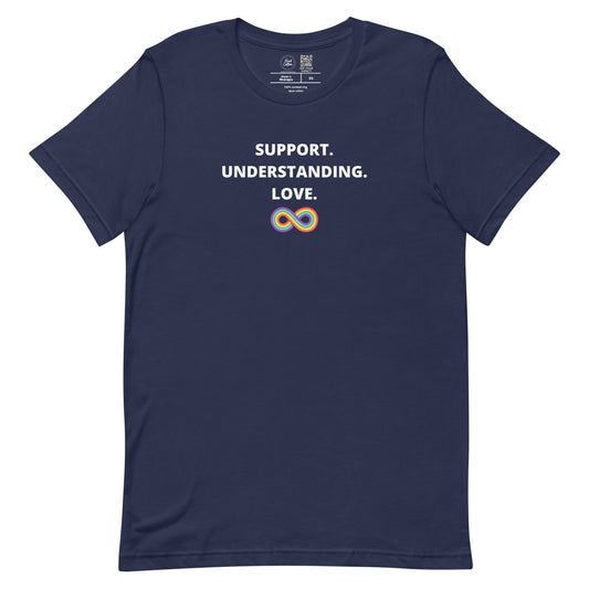 Support Understanding Love Classic Tee