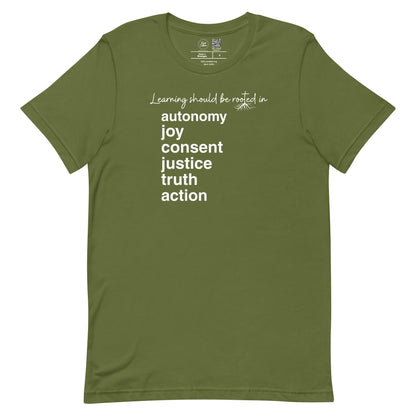 Learning Should Be Rooted Classic Tee