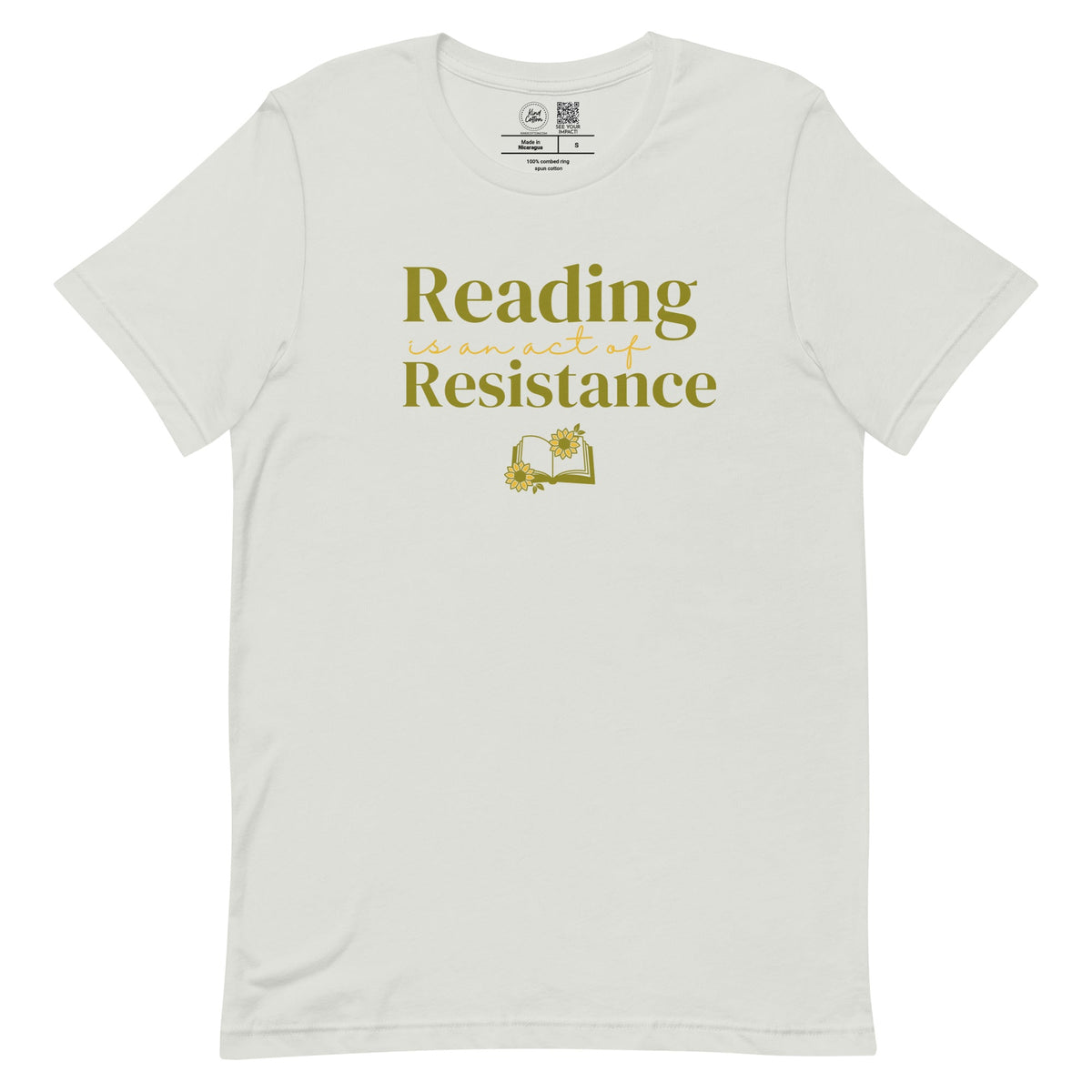 Reading Is an Act of Resistance Classic Tee