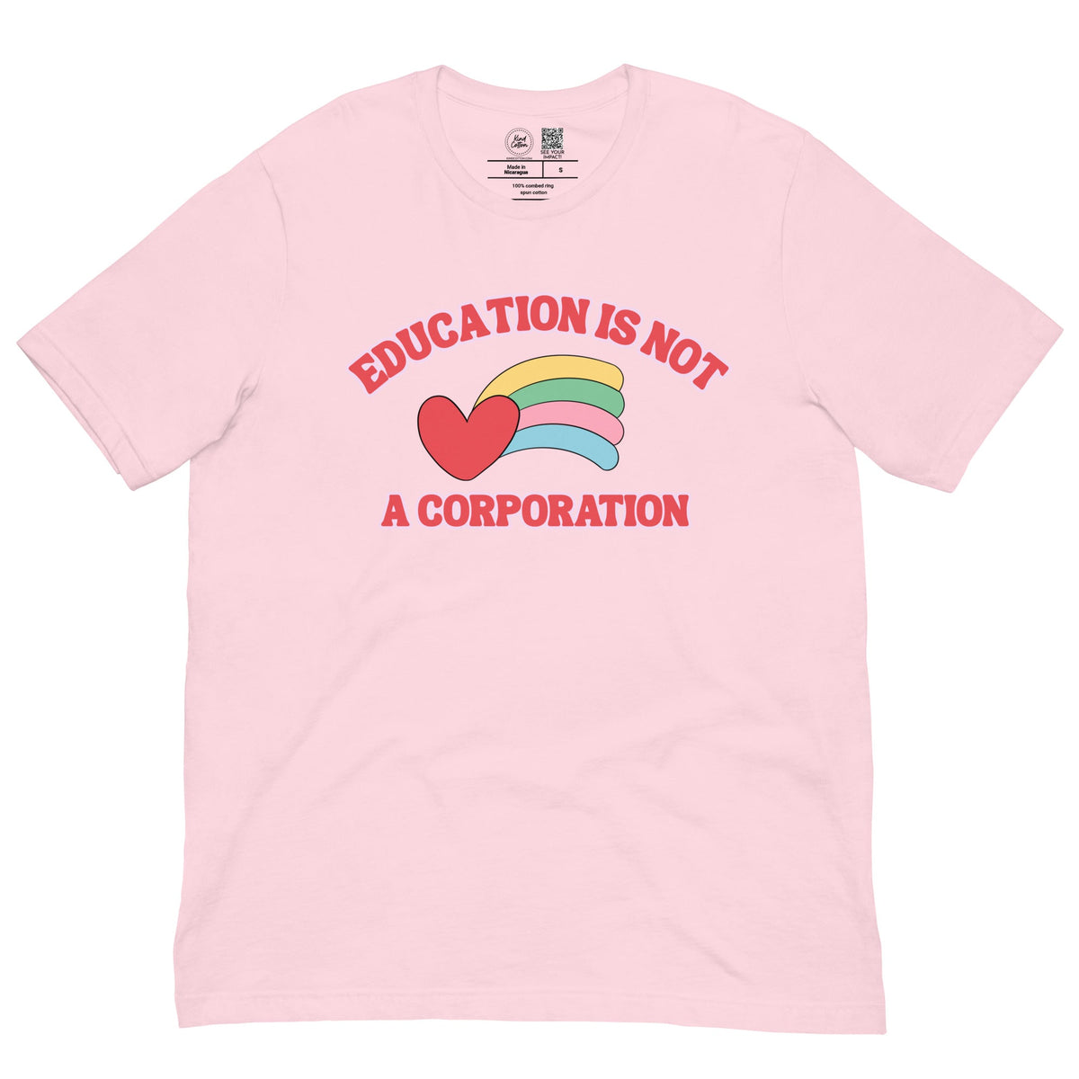 Education Is Not a Corporation Classic Tee