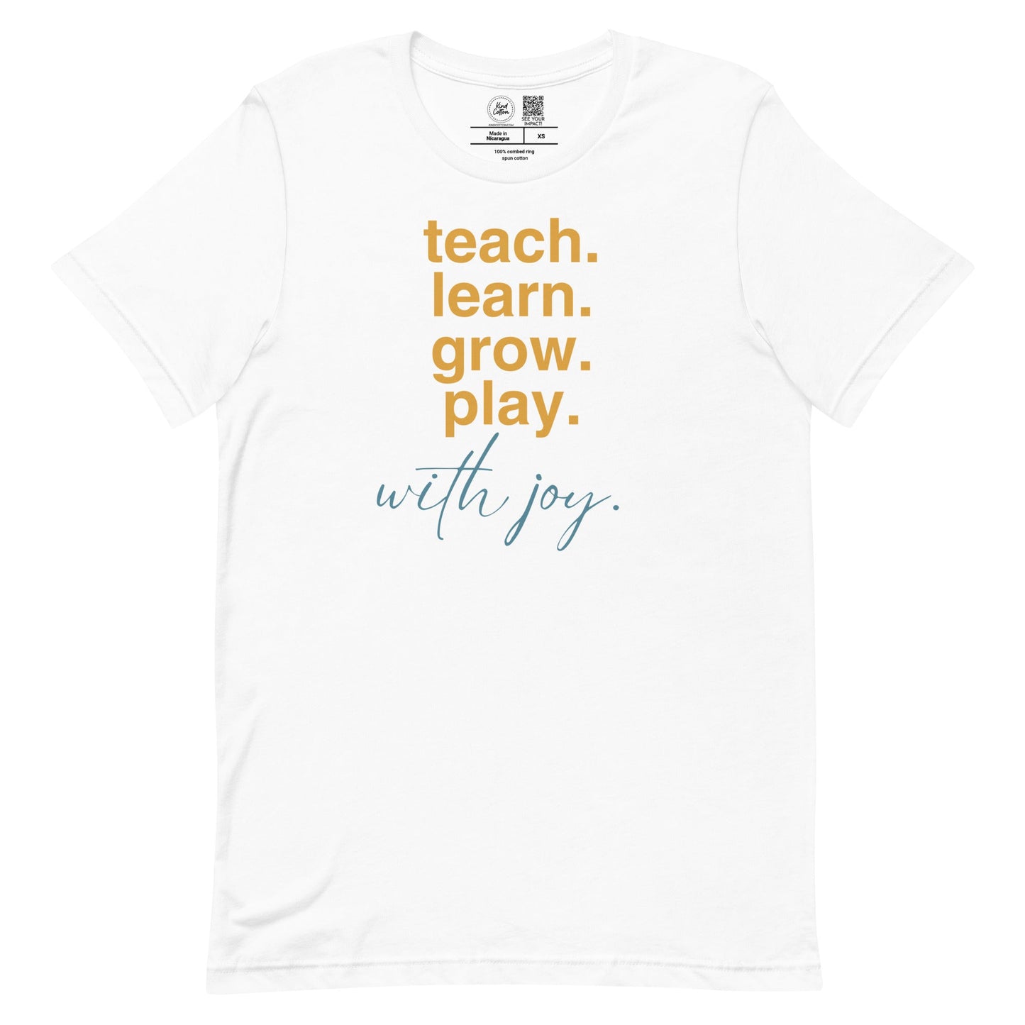 Teach Learn Grow Play Classic Tee