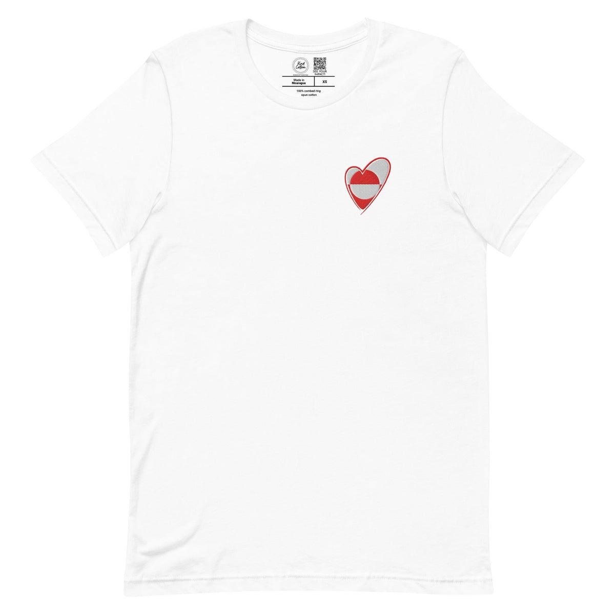 Greenland in Our Hearts Embroidered Classic Tee