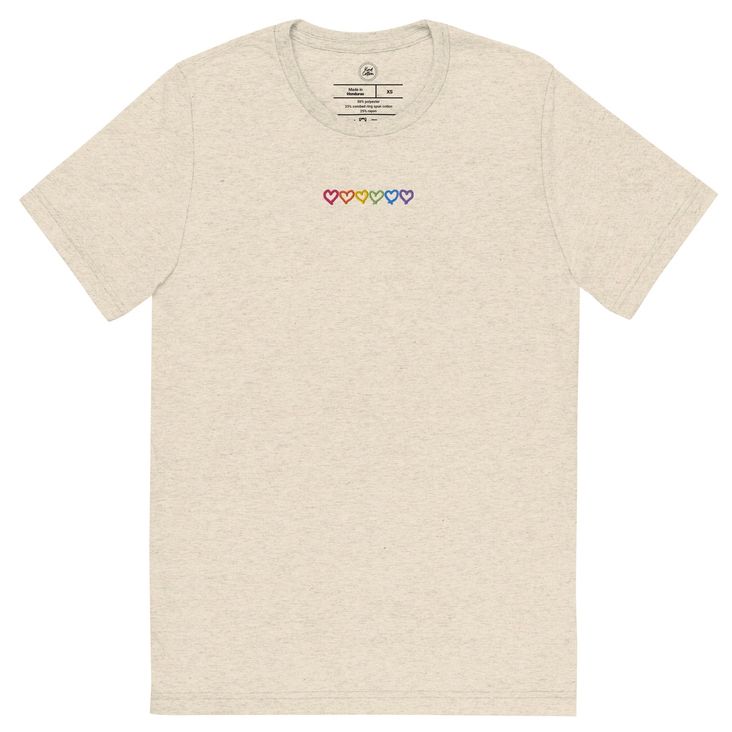 Embroidered Hearts Classic Tee
