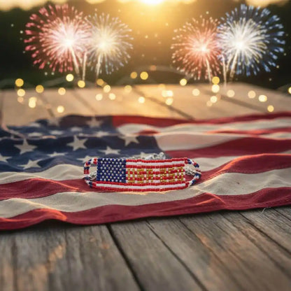 USA 250th Anniversary Bracelet by Alexa Martha