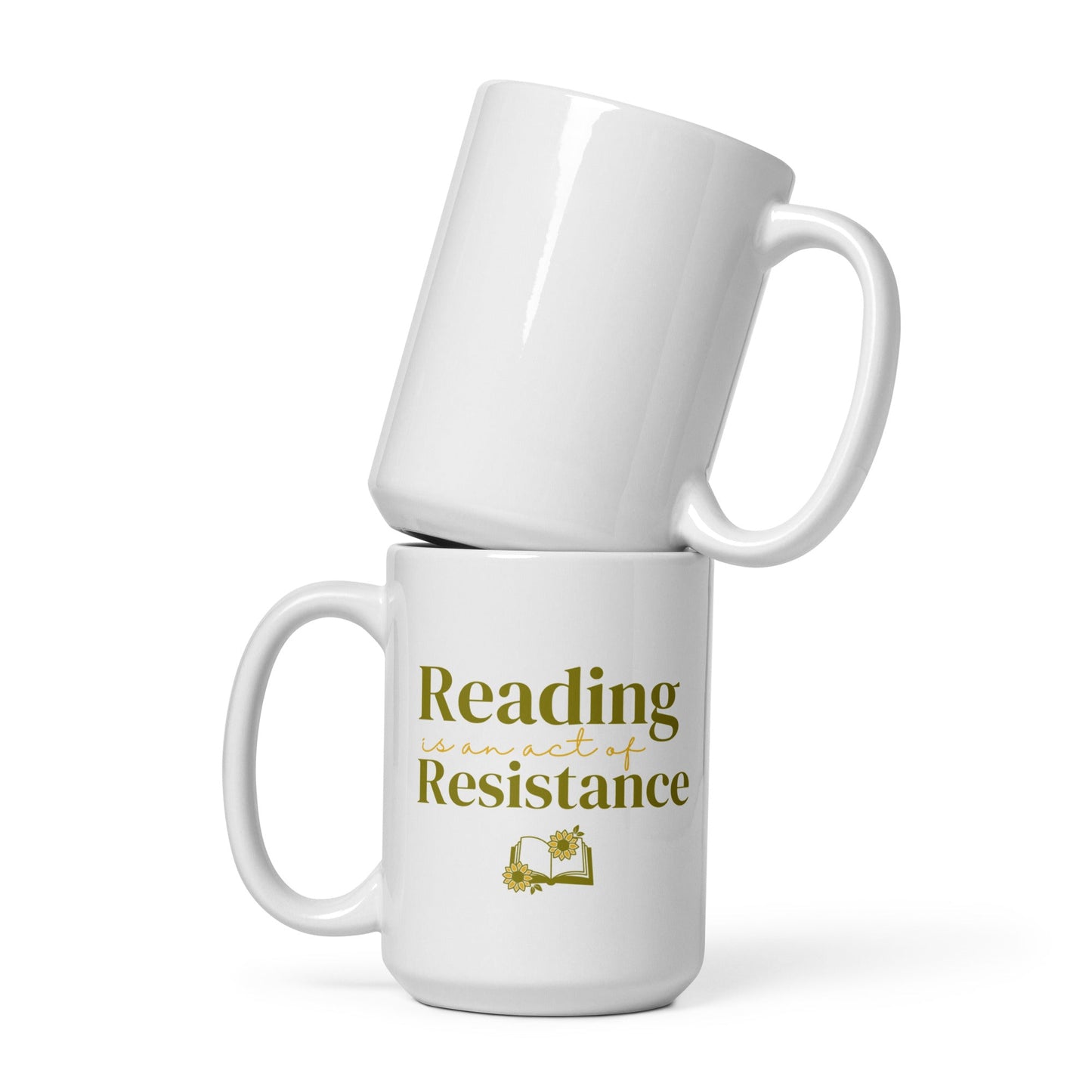 Reading Is an Act of Resistance Coffee Mug