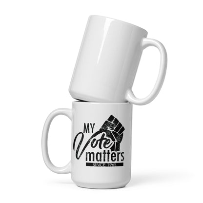 My Vote Matters Coffee Mug