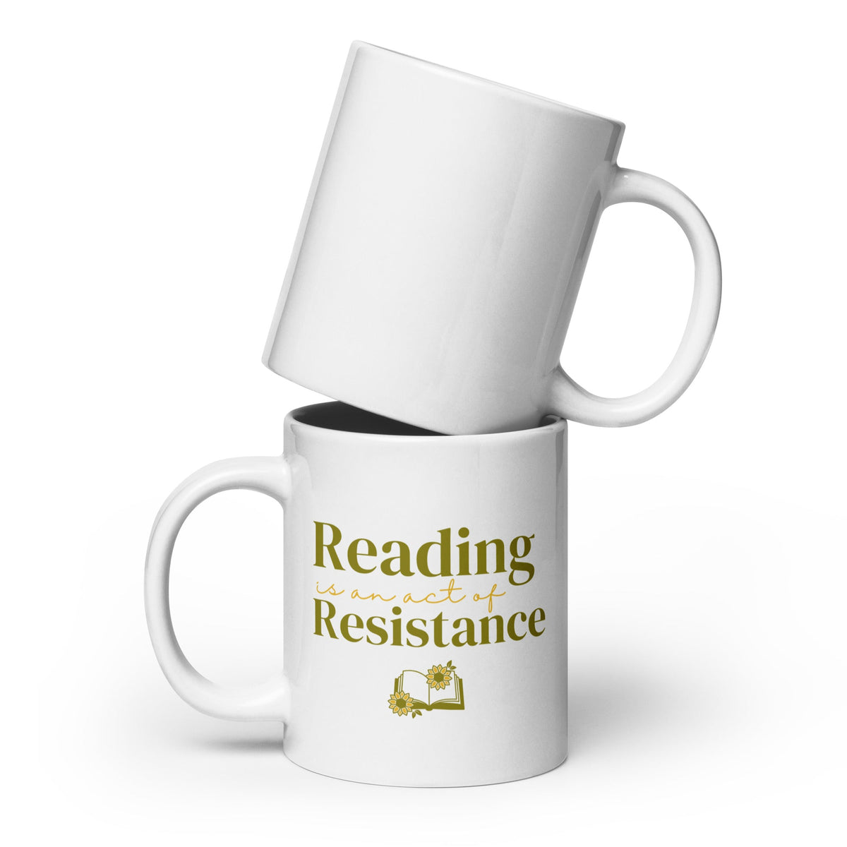 Reading Is an Act of Resistance Coffee Mug