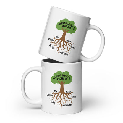 Learning Should Be Rooted Mug