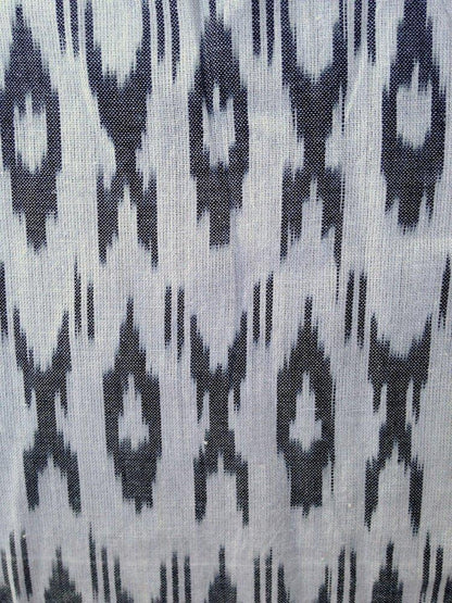White Ikat Jacket : Pre-Loved