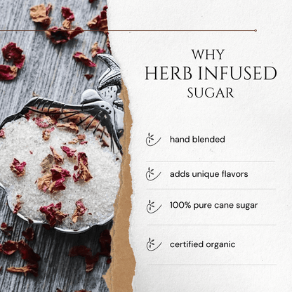 Ginger Snap Infused Artisan Culinary Sugar