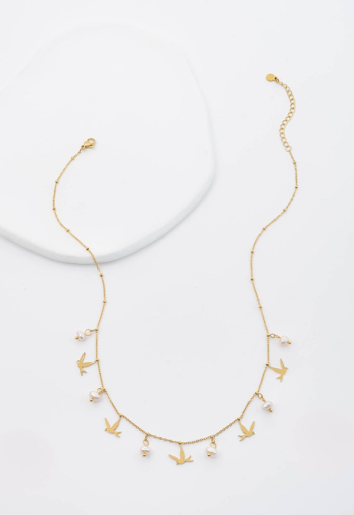 Wings of Hope Pearl Necklace