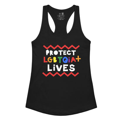 Protect LGBTQIA+ Lives Racerback