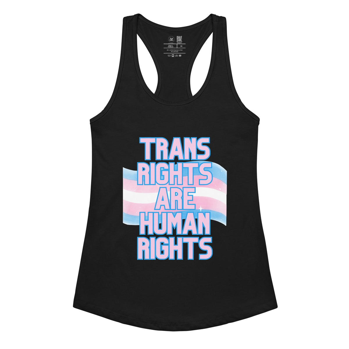 Trans Rights Are Human Rights Racerback