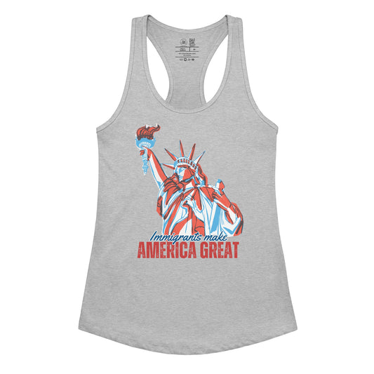 Immigrants Make America Great Racerback