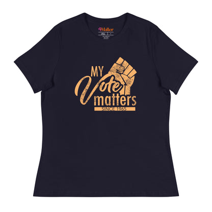 My Vote Matters Women's Tee