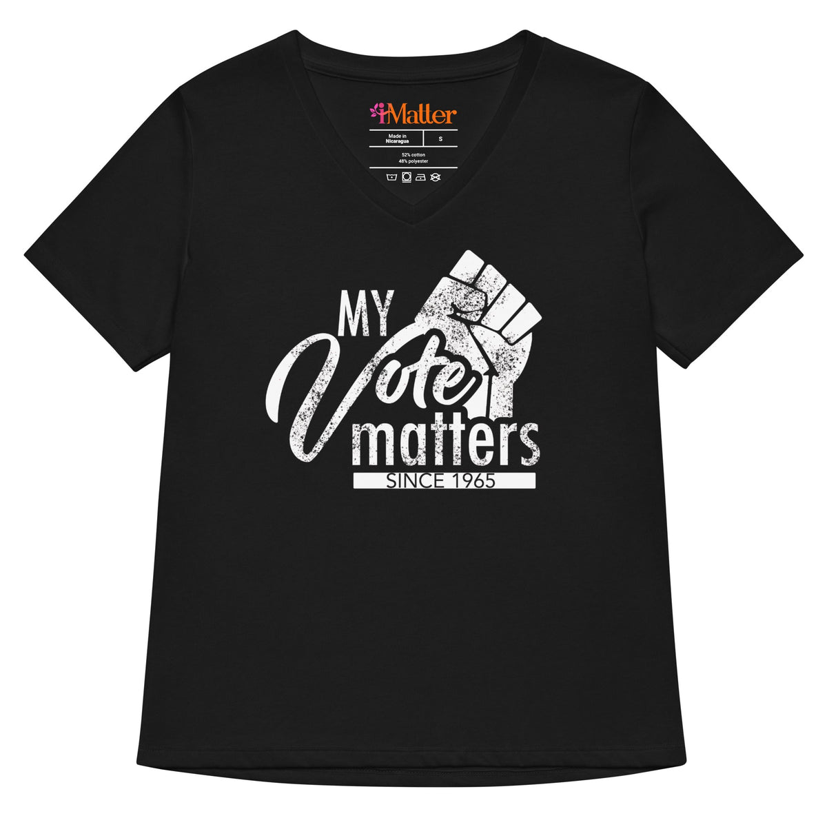 My Vote Matters Women's Relaxed V-Neck Tee