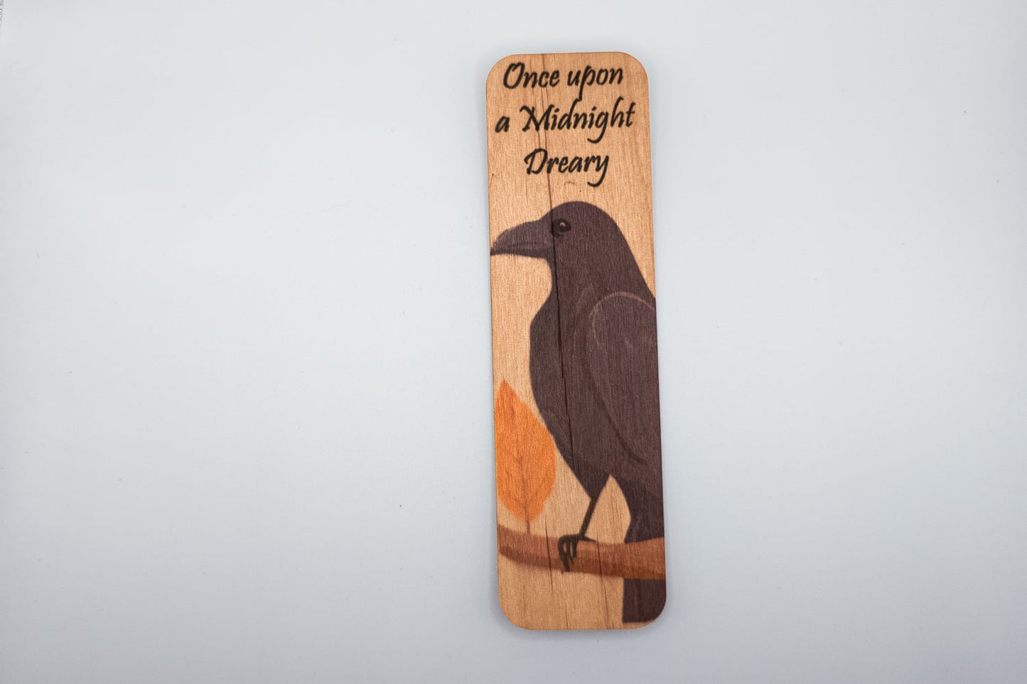 Wooden Bookmark | Once Upon a Midnight