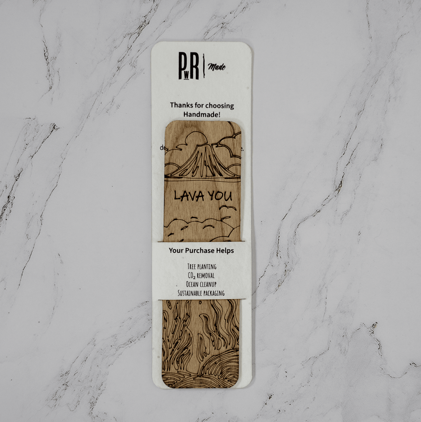 Wooden Bookmark | Reading Causes Empathy