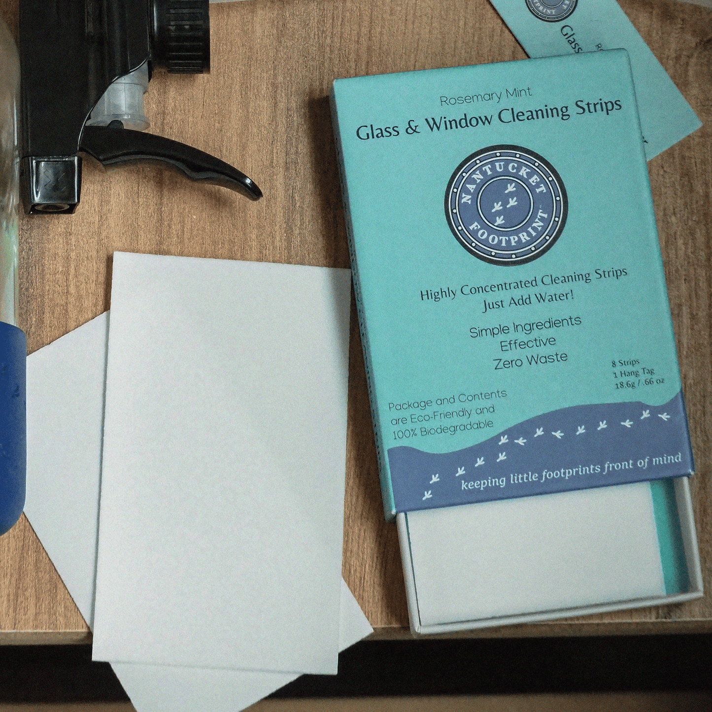 Zero Waste Glass & Window Cleaning Strips - 8 Strips